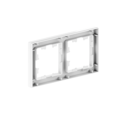 2 - местная рамка, белая, пластик Эпика EKF  UP1-FPW-02  EKF
