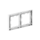 2 - местная рамка, белая, пластик Эпика EKF  UP1-FPW-02  EKF