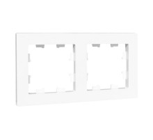 2 - местная рамка, белая, пластик Эпика EKF  UP1-FPW-02  EKF