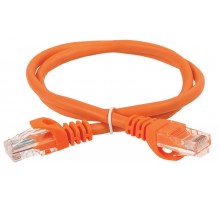Коммутационный шнур кат. 6 UTP PVC 7м оранжевый  PC07-C6U-7M  ITK