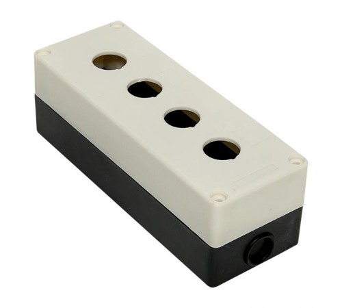 Корпус КП104 пластиковый 4 кнопки белый EKF PROxima  cpb-104-w  EKF