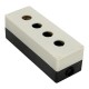 Корпус КП104 пластиковый 4 кнопки белый EKF PROxima  cpb-104-w  EKF
