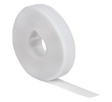 Хомут-липучка 20 мм (5м ролл) белый EKF PROxima  hlft-2-w  EKF