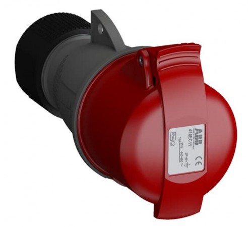 Розетка кабельная Easy&Safe 416EC11,16А,3P+N+E,IP44,11ч2CMA102026R1000 ABB