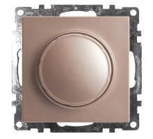 Выключатель диммирующий TRIAC (механизм) 250В, 500W, серия Катрин, GLS10-7106-02, шампань  39601  STEKKER