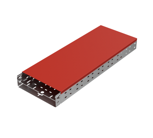 Крышка лотка 300х1,2 L2000 мм "ПЛЮС"  KLplus300-1.2-2000   КМ-профиль