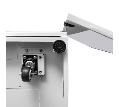 Шкаф напольный 19" TERACOM PRO 42U 600х1000 мм двери стеклянная с замком-ручкой и металлическая чёрныйTRP-NTC-4261-41BEKF