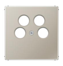 Крышка для SAT-TV-розетки; благородная сталь ES2990-4SAT2 Jung
