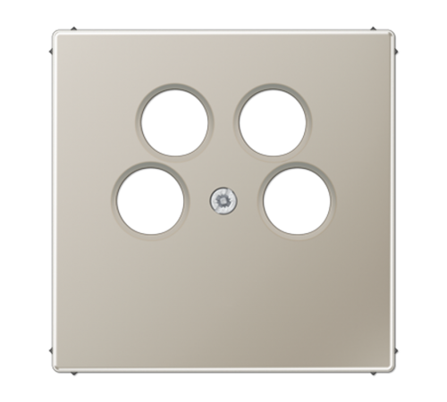 Крышка для SAT-TV-розетки; благородная сталь ES2990-4SAT2 Jung