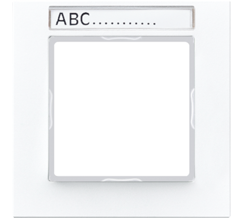 Рамка 1-кратная AC581BFNAWW Jung