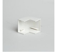 Угол внешний для РКК-40х25 (белый)  УВШ-40х25  Рувинил