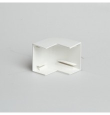 Угол внешний для РКК-40х40 (белый)  УВШ-40х40  Рувинил