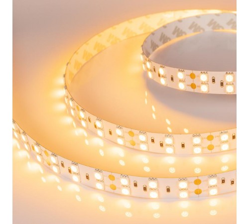 Лента светодиодная RT 2-5000 24V Yellow 2x2 (5060, 600 LED, LUX)  011263  Arlight