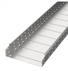 Лоток перфорированный Профи 300х80х3000 (1,0 мм) (6 м/уп)  PR16.4701  Промрукав