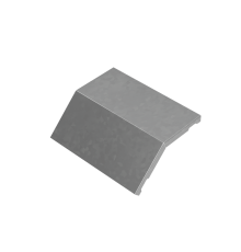 Крышка внеш. верт. угла 45 гр. 200 мм "ПЛЮС" HD  KVLplus45-200 HD   КМ-профиль