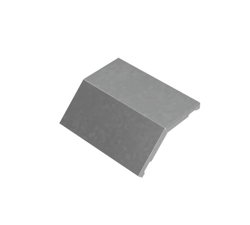 Крышка внеш. верт. угла 45 гр. 200 мм "ПЛЮС"  KVLplus45-200   КМ-профиль