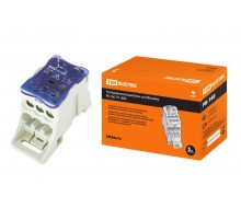 Блок распределительный на DIN-рейку РБ-160 1П 160А (1х70+1x16/6x16)  SQ0823-0003  TDM