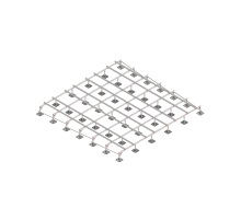 Опорная конструкция для установки оборудования TECHNORAPTOR STEELFOOT 6000х6000 HD  KM-TR-STF-SSEI-6000-6000 HD  КМ - профиль