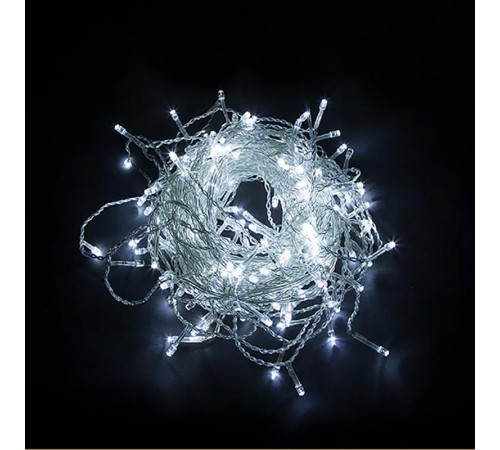 Гирлянда - бахрома CL23  240 диодов  5000K, эффект стробов, IP44 5,3м*1,5м + 3м  32352  FERON