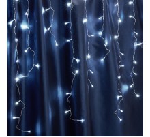 Гирлянда - бахрома CL23  240 диодов  5000K, эффект стробов, IP44 5,3м*1,5м + 3м  32352  FERON