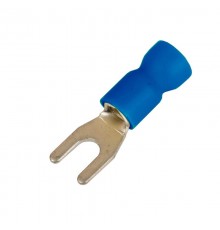 Наконечник вилочный с изолир.фланцем ПВХ, легкий ввод жилы, 1,5-2,5 кв.мм М3 (д.3,2 мм) (НВИ)  2B13P-EE-PVC  DKC