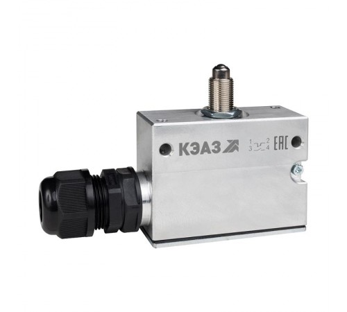 Микропереключатель МП-1203м/05 (толкатель-шарик-винт-крепление комбинированное)  347470  КЭАЗ