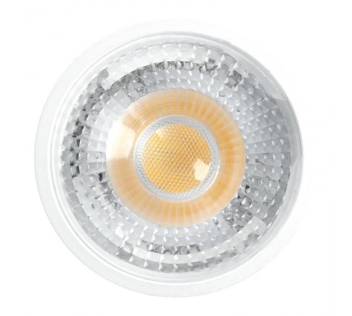 Лампа светодиодная, (7W) 230V G5.3 2700K MR16 с линзой 38 градусов, LB-1607  38179  FERON