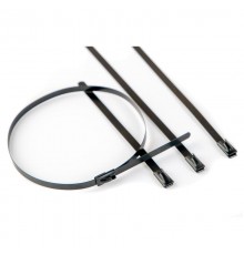 Хомут 12x1000. Сталь ANSI 304. С EP покрытием  3012100EP  DKC