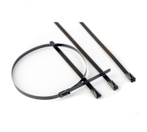 Хомут 12x1150. Сталь ANSI 316. С EP покрытием  3112115EP  DKC