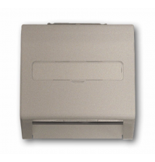 Плата центр. (корпус) с суппортом для комм. разъёмов и цоколей DCS, серия impuls, цвет шампань-металлик  1753-0-5499   2CKA001753A5499  ABB