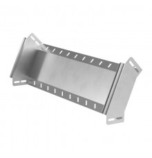 Угол вертикальный внешний 90 градусов Стандарт INOX (AISI 304) 600х80  PR16.3007  Промрукав