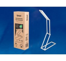 Светильник настольный TLD-556 Silver/LED/105Lm/6500K "трансформер" 3W акк 1000mAh Серебристый  UL-00003649  Uniel