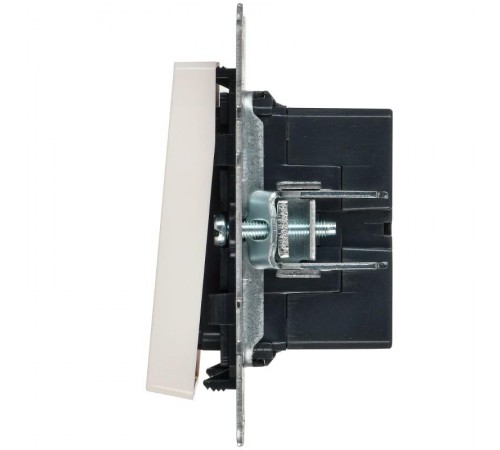 BRITE Кнопка звонка с инд. отел. 10А ВС10-1-9-БрЖ жемч.  BR-V14-2-10-K36  IEK