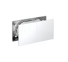 AtlasDesign Белый Розетка 2-ая с заземлением, со шторками с крышкой, 16А, (в сборе с рамкой)  ATN000128  SE