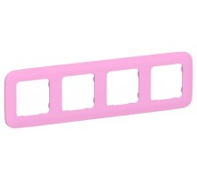 FLITE Artistic Рамка 4-ая РУ-4-А-ФлПр пурпурный  FI-M42-31-20-K99  IEK