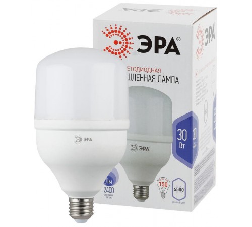 Лампа светодиодная LED 30Вт Е27 6500К smd POWER 30W-6500-E27  Б0027004  ЭРА