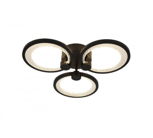 Светильник потолочный светодиодный  Модерн Odry CLL-1-46-RC BK с ДУ 46W 3000-6500К черный  Б0069750  ЭРА