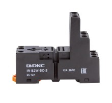 Колодка 3-х уровневая с винтовыми клеммами для реле на 2 группы контактов версии IR-W2CO  IR-B2W-SC-2  DKC