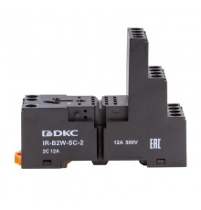 Колодка 3-х уровневая с винтовыми клеммами для реле на 2 группы контактов версии IR-W2CO  IR-B2W-SC-2  DKC