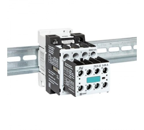 Комплект КМЭ 9А 1NC 230В АС с дополнительными контактами 2НО+2НЗ EKF AVERES  ctr-s-9-01-230-av-22  EKF