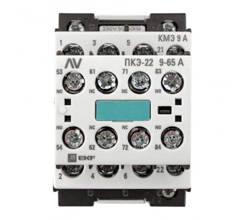 Комплект КМЭ 9А 1NC 230В АС с дополнительными контактами 2НО+2НЗ EKF AVERES  ctr-s-9-01-230-av-22  EKF
