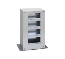 Simon CIMA 500 Башня двусторонняя на 4 модуля 500CIMA, 168х133х298,5мм, опора 133х221мм, сталь  52510224-036  Simon