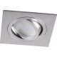 Светильник точечный встраиваемый под лампу DL2801 MR16 50W G5.3 "квадрат", хром (аналог DL273)  32639  FERON