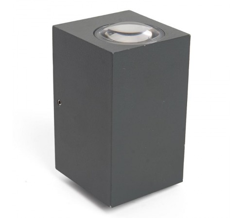 Светильник уличный светодиодный, 2*5W, 800Lm, 3000K, серый DH055  48489  FERON