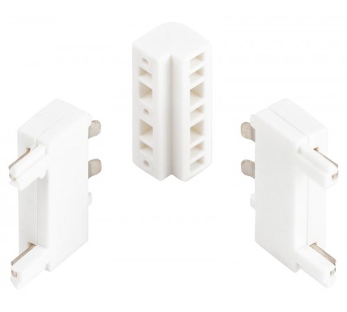 Коннектор  TRM-S5-CCW WH угловой внутренний для тонкого магнитного шинопровода белый  Б0059027  ЭРА