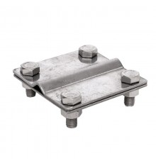 Зажим заземлитель 20 - полоса 50 (пластина 70*80мм) Ni EKF PROxima   lp-57080-ni   EKF