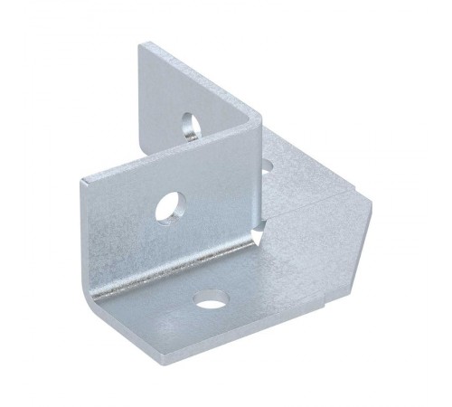 Уголок крепежный 90 градусов, двухлучевой, 4 отверстия  BMD1501  DKC