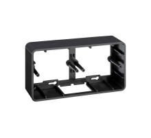 Simon Connect Подъёмная рамка на 2 механизм К45, накладной монтаж, графит  R450-14  Simon