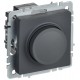 BRITE Светорегулятор поворотно-нажимной 600Вт СС10-1-0-БрГ графит   BR-D20-0600-K53  IEK