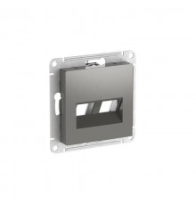 AtlasDesign Сталь Накладка двойная для информационных функций типа Keystone  ATN000990  SE